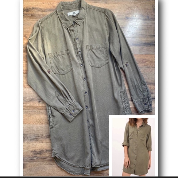 Better Days Shirt DressThread & Supply EUC M - Picture 16 of 16